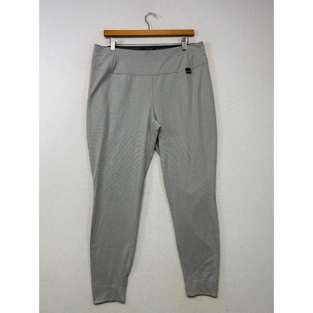 Gorpcore Patagonia Women XL Gray Capilene Midweight Baselayer Leggings